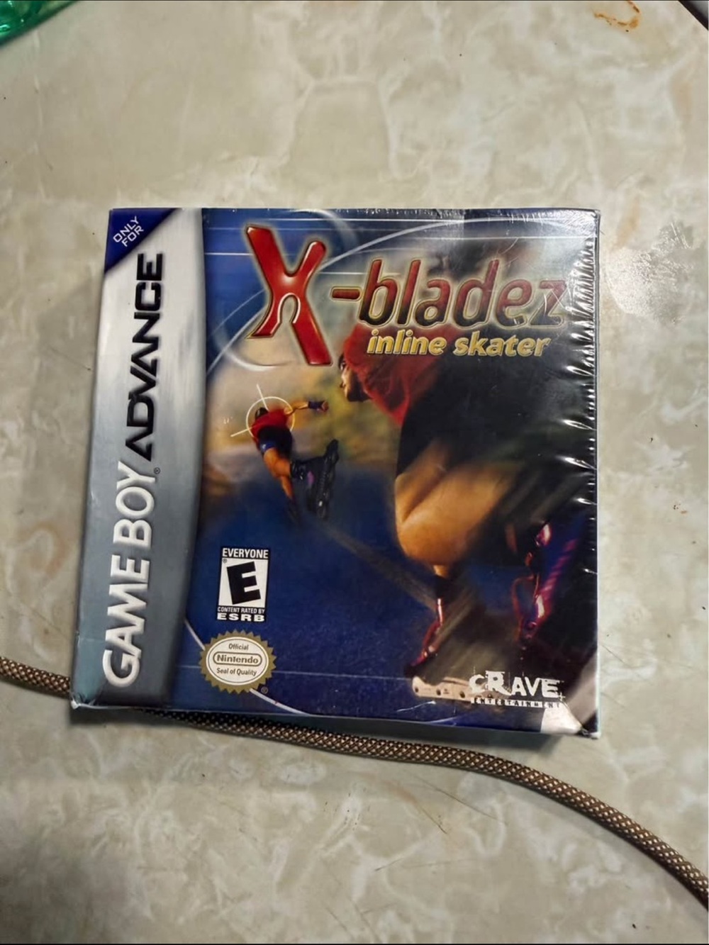 Gameboy advance x-bladez inline skater game new!